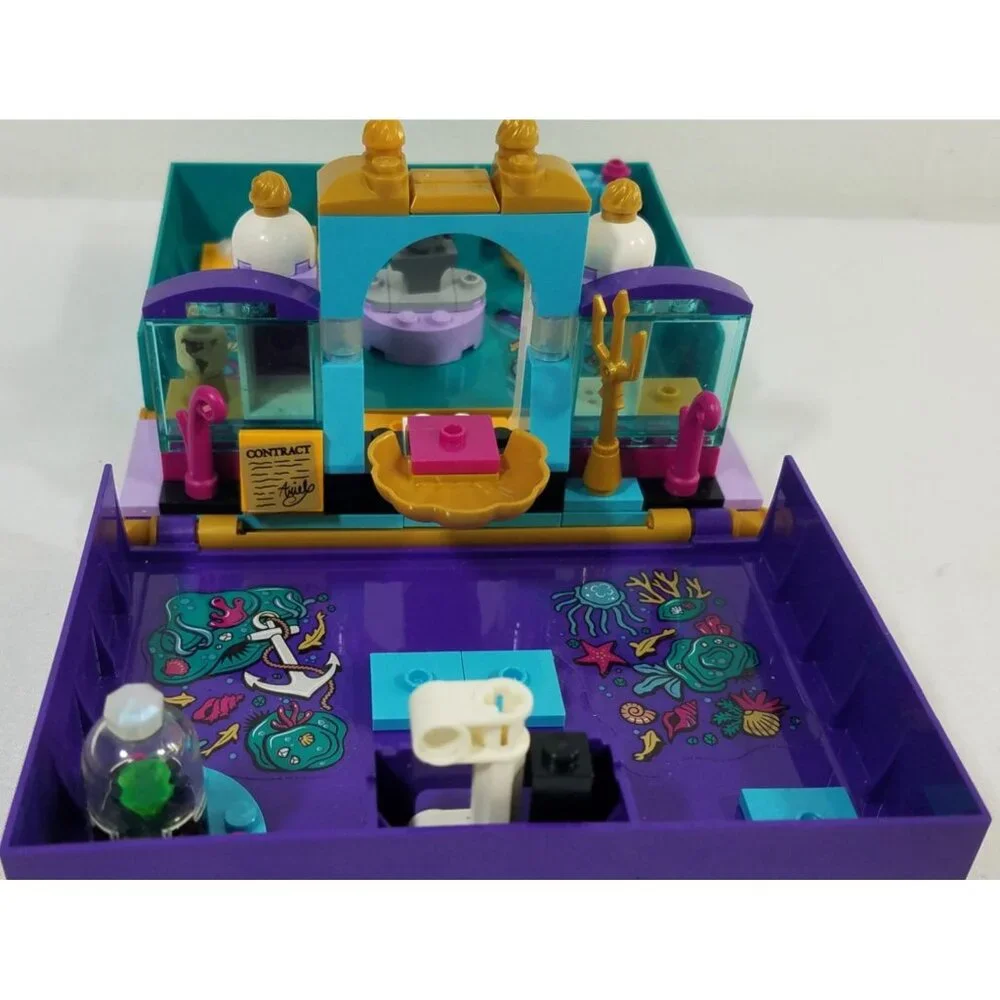 LEGO Disney The Little Mermaid Story Book Ariel Prince Eric Sebastian